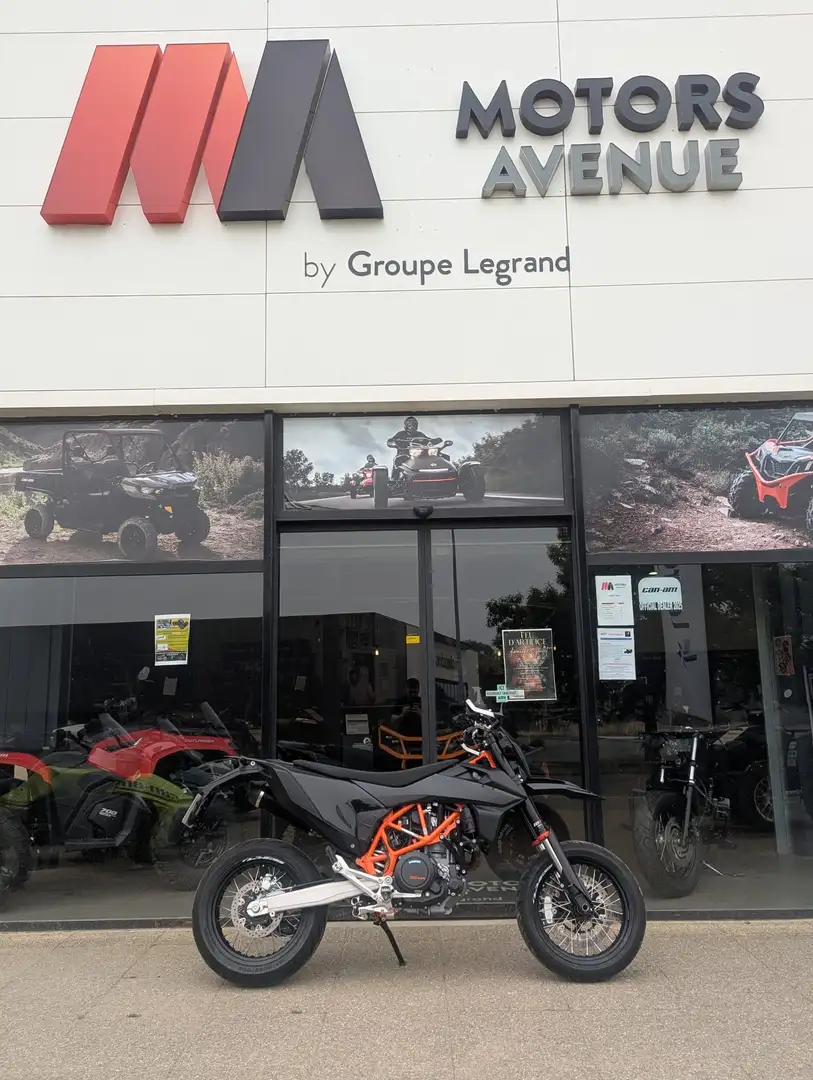 KTM 690 SMC R Noir - 2