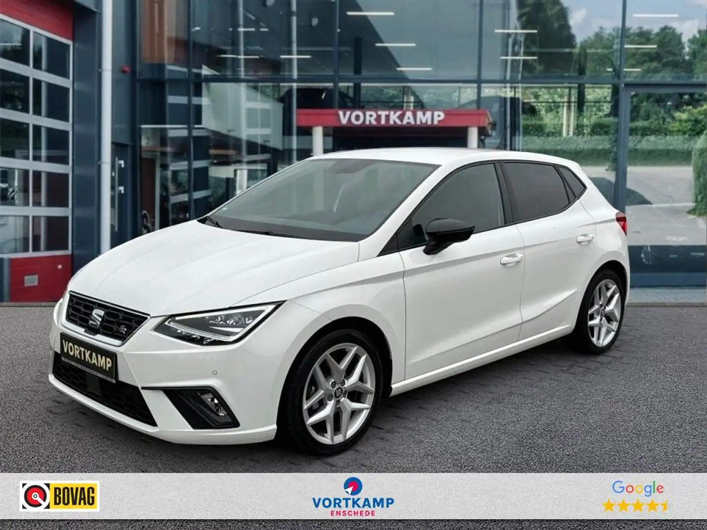 SEAT Ibiza 1.0 TSI FR CAMERA/BEATS-AUDIO/CARPLAY/NAVI/CRUISE/ Wit - 1