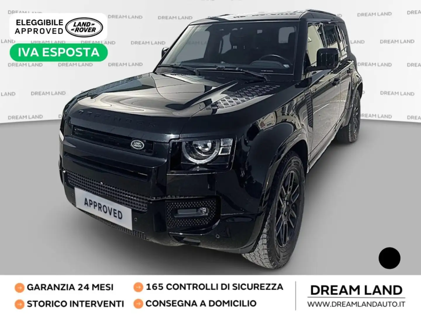 Land Rover Defender 110 3.0D I6 250 CV AWD Auto X-Dynamic SE IVA ESP. Nero - 1