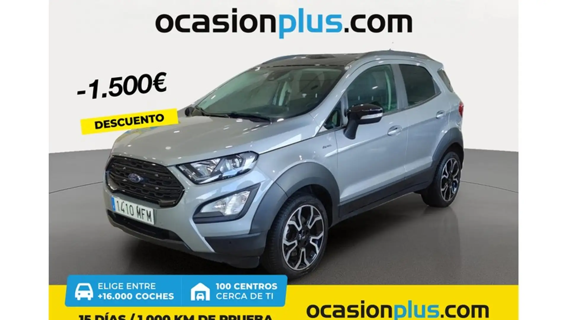 Ford EcoSport 1.0 EcoBoost Active 125 Plateado - 1
