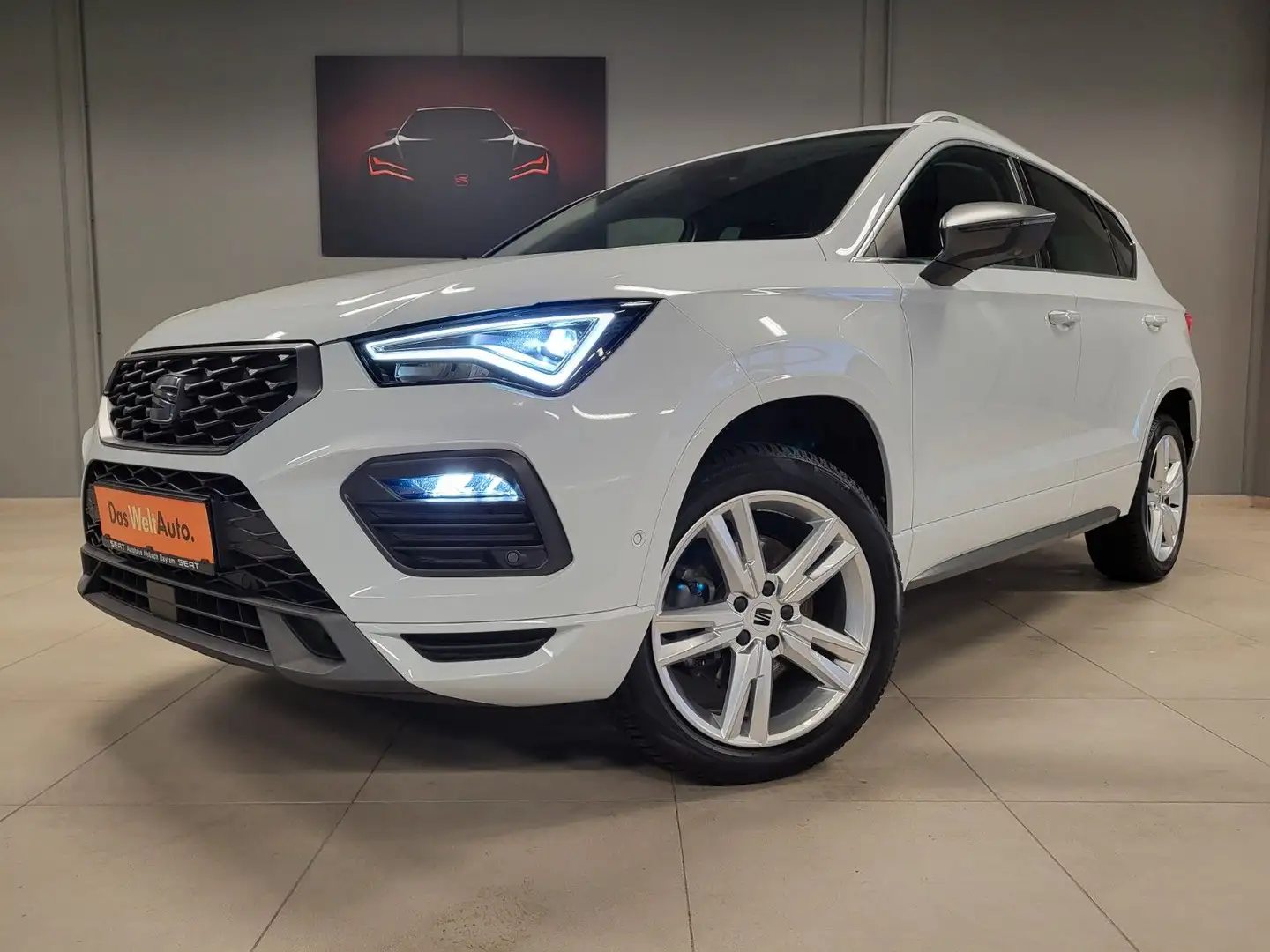 SEAT Ateca -FR- 2.0 TDI DSG *Ganzj.Reif.*Garantie* Weiß - 2