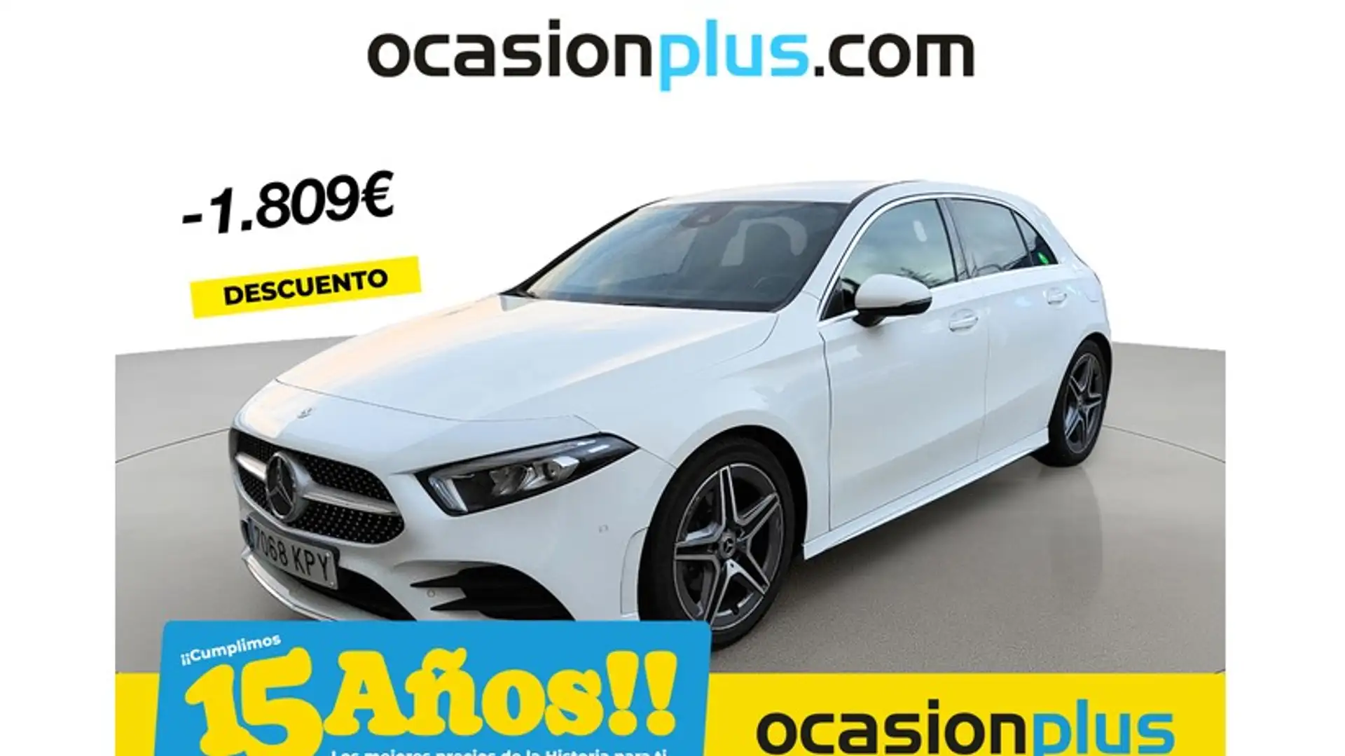Mercedes-Benz A 180 180d 7G-DCT Blanco - 1