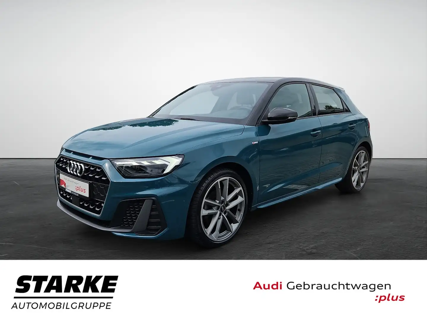 Audi A1 Sportback 30 TFSI S tronic S line LED SHZ 18-Zo... Verde - 2