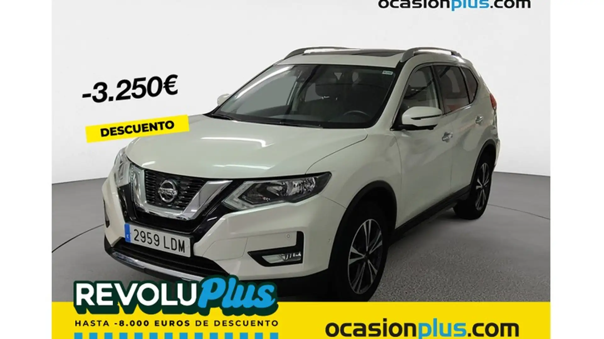 Nissan X-Trail 1.3 DIG-T Acenta 4x2 DCT Blanc - 1