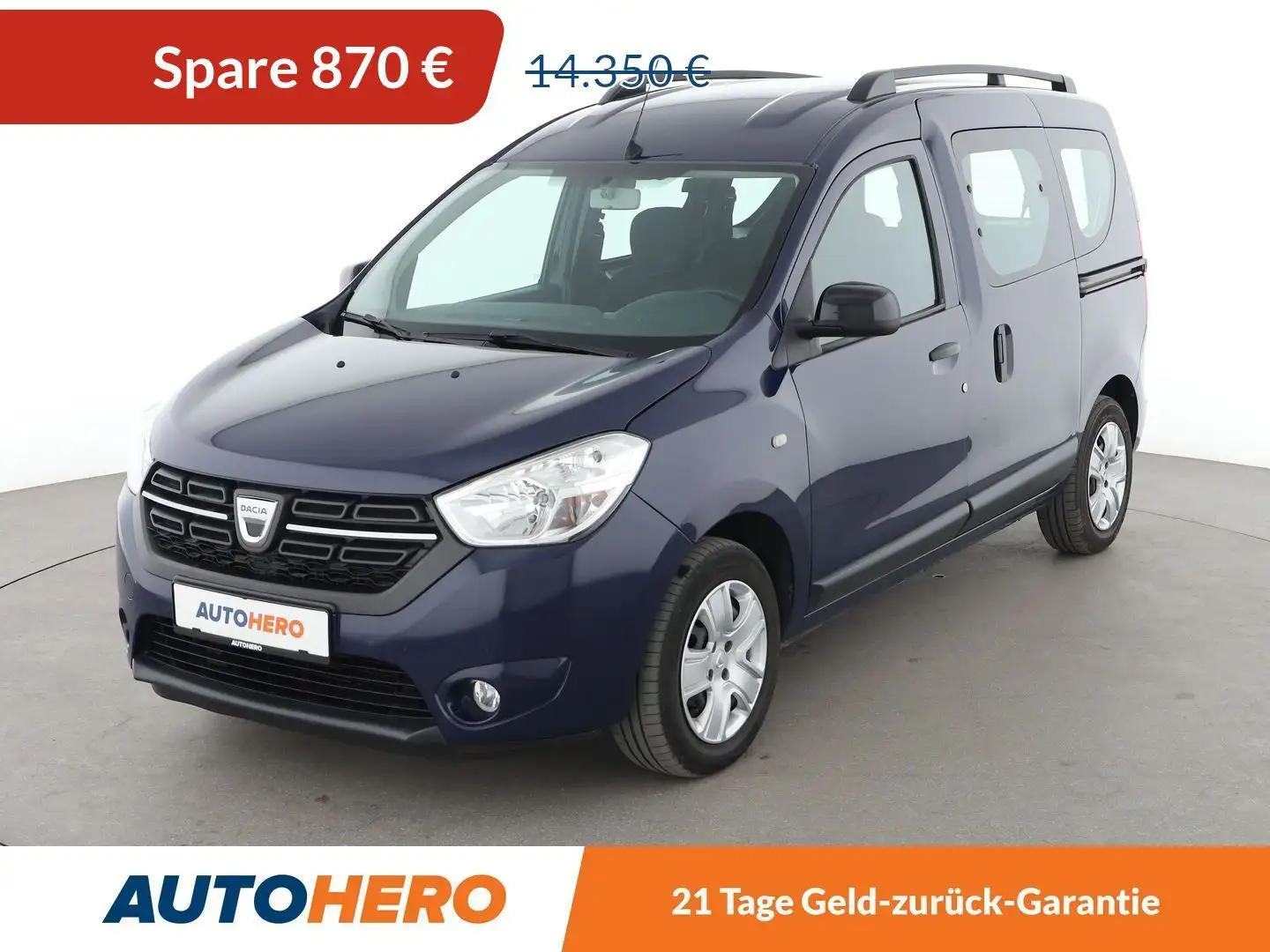 Dacia Dokker 1.5 dCi Comfort*TEMPO*KLIMA*LIM* Blau - 1