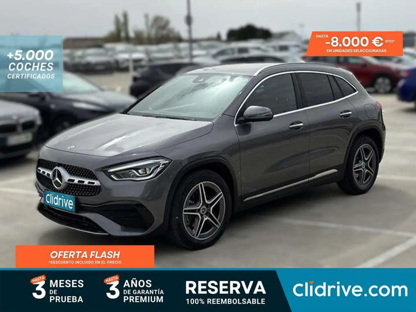 Mercedes-Benz GLA 250 e AMG Gris - 1
