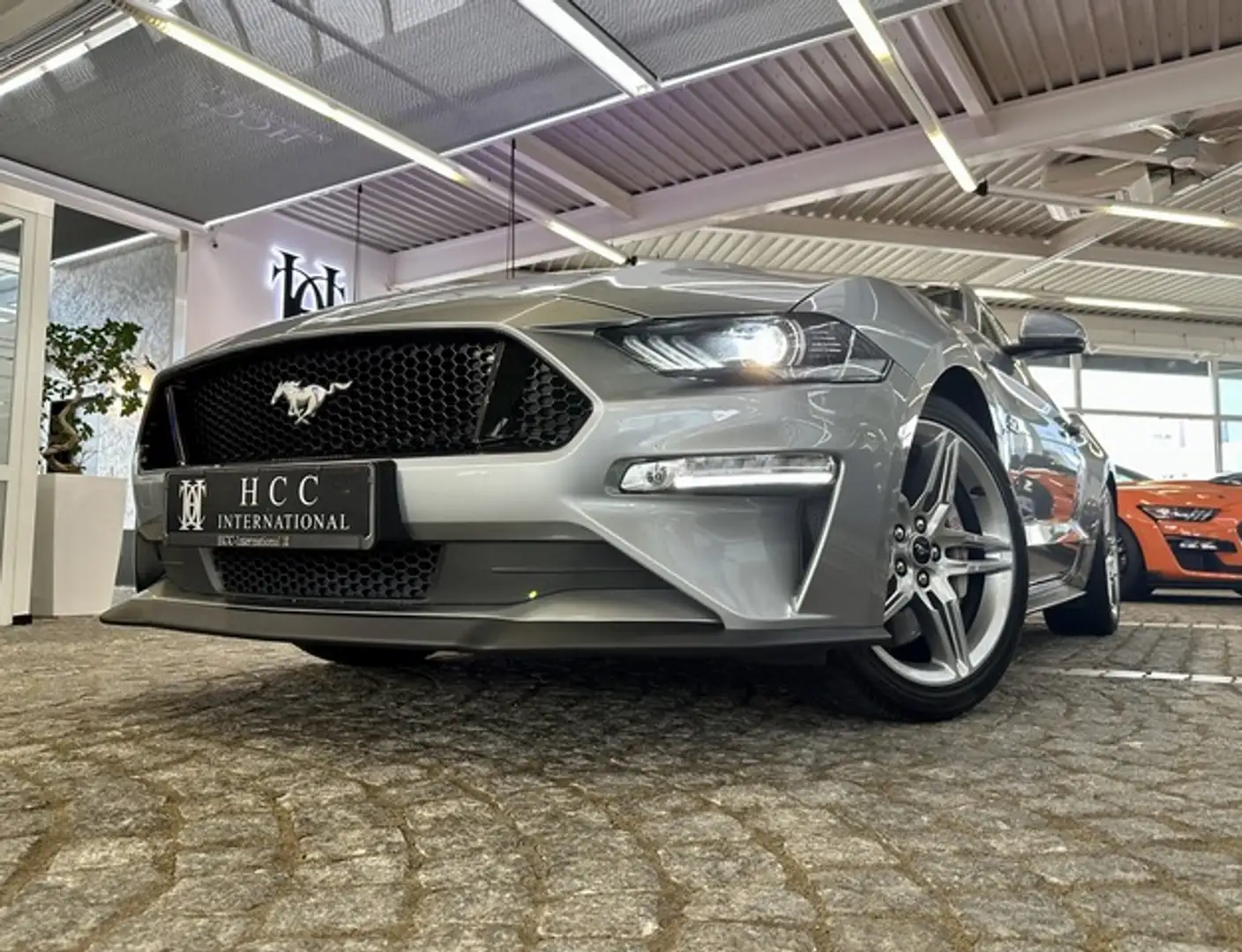 Ford Mustang GT Aut. 1.Hd | Unfallfrei |DE +MagneRide Zilver - 2