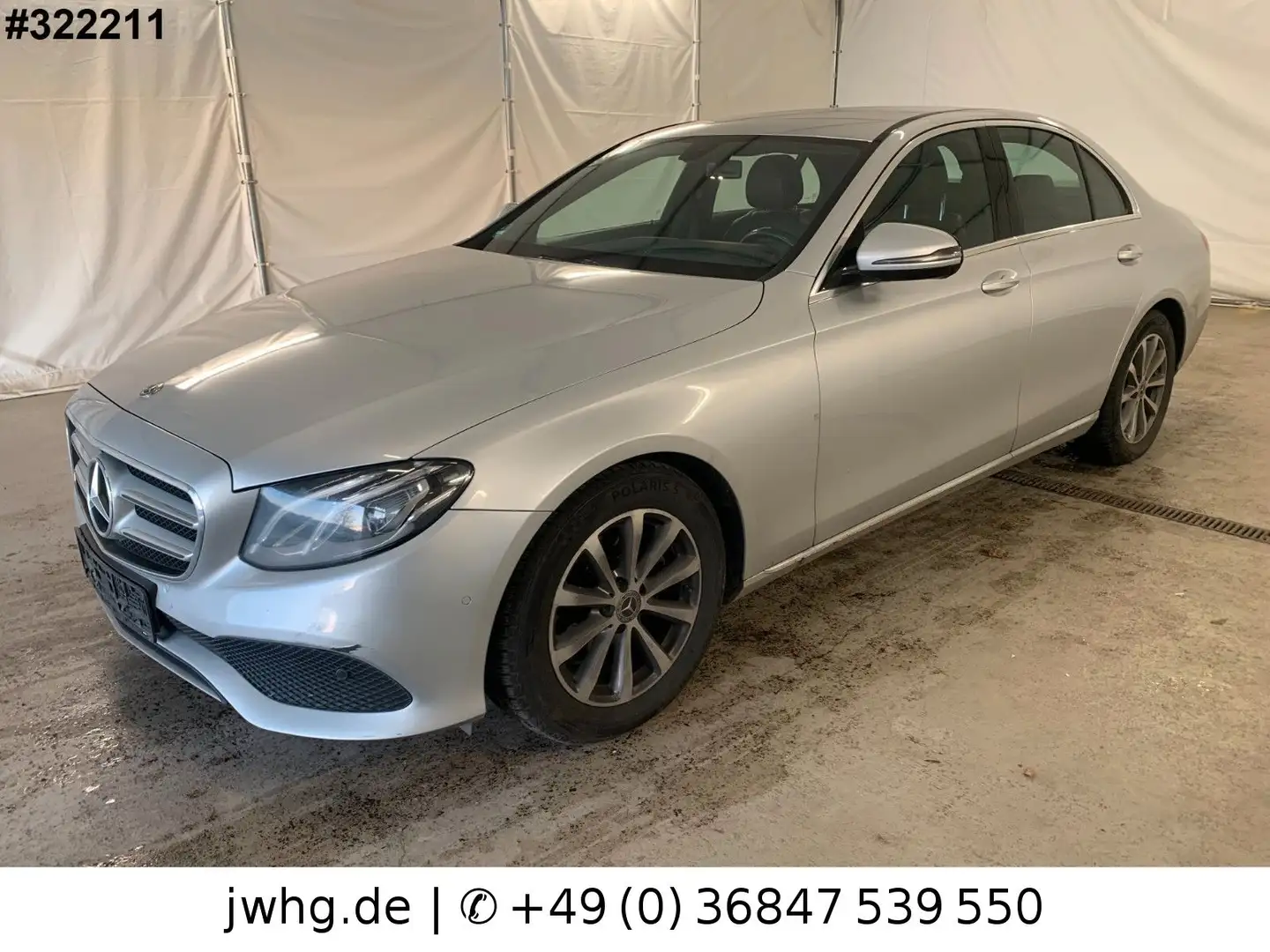 Mercedes-Benz E 220 Avantgarde LED Vollleder Navi+ Kamera 17" Argent - 1