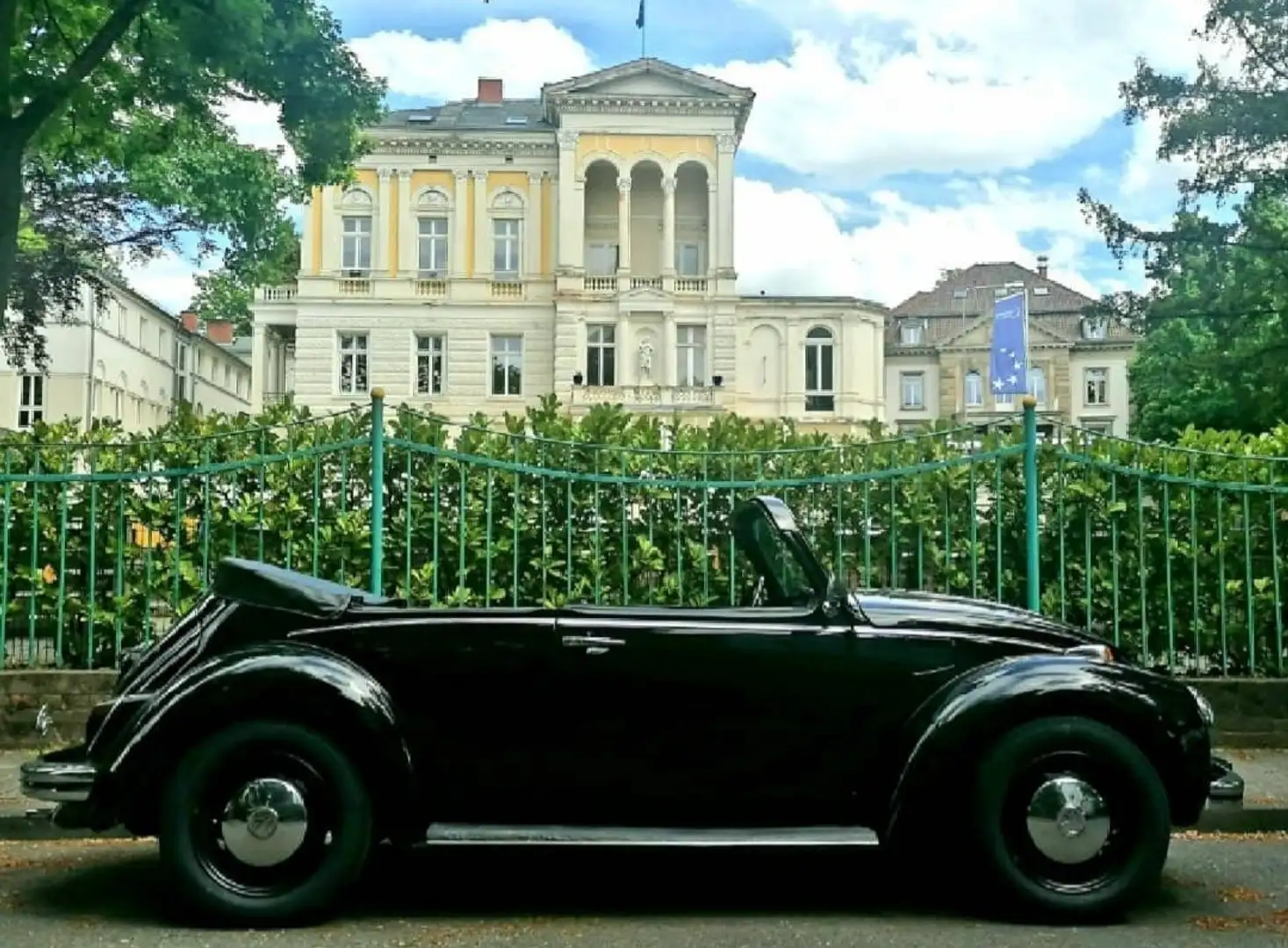 Volkswagen Käfer Cabrio top chop Einzelstück tiefer Herbstangebot Czarny - 2
