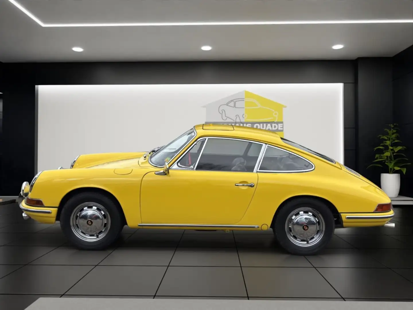 Porsche 912 SWB / e.SSD / 5-Gang /deutsches Auto /Eis gestrahl Gelb - 2