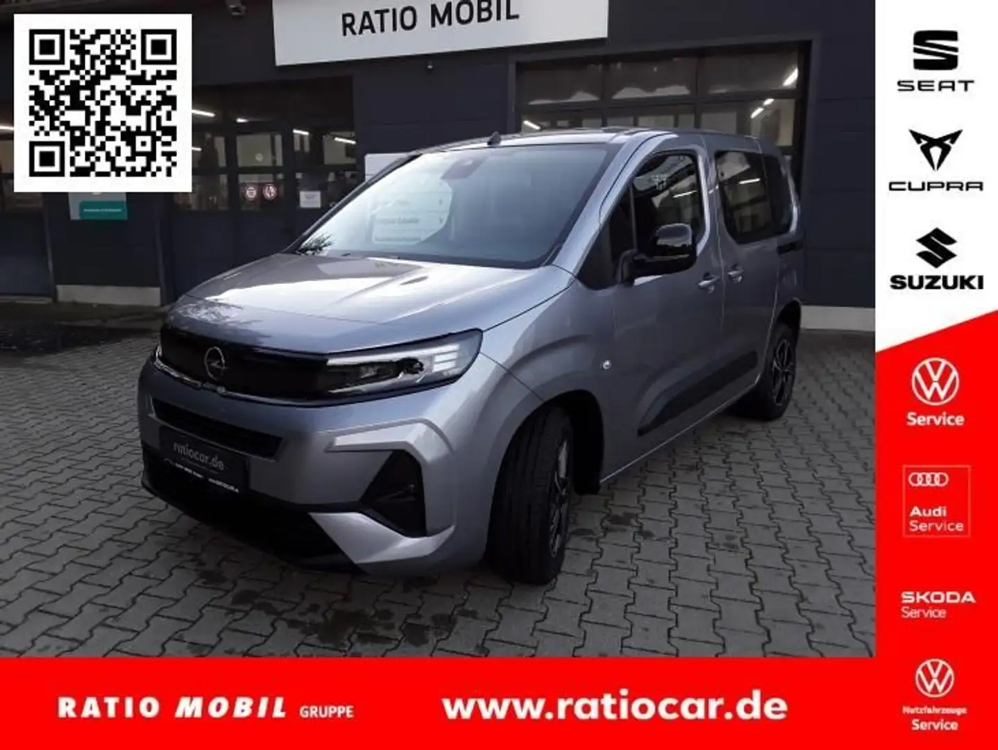Opel Combo COMBO KOMBI  1.5CDTI NAVI KLIMA LED EINPARKH. Grau - 1
