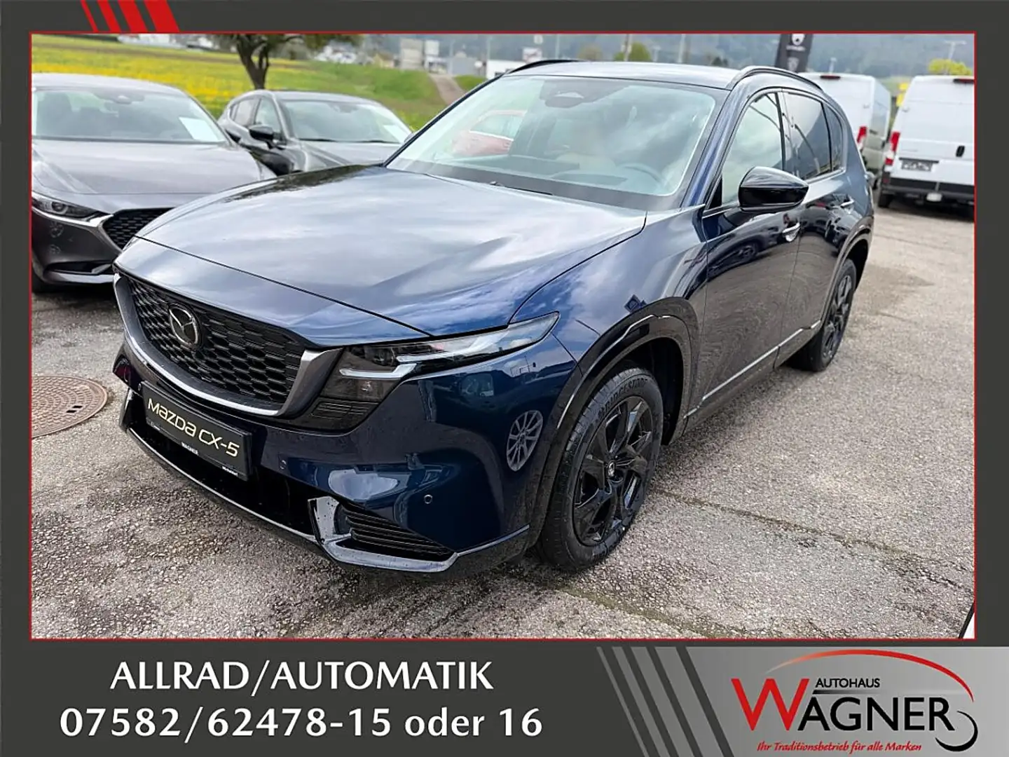 Mazda CX-5 e-Skyactiv G141 MHEV AWD Homura Aut. Blau - 1