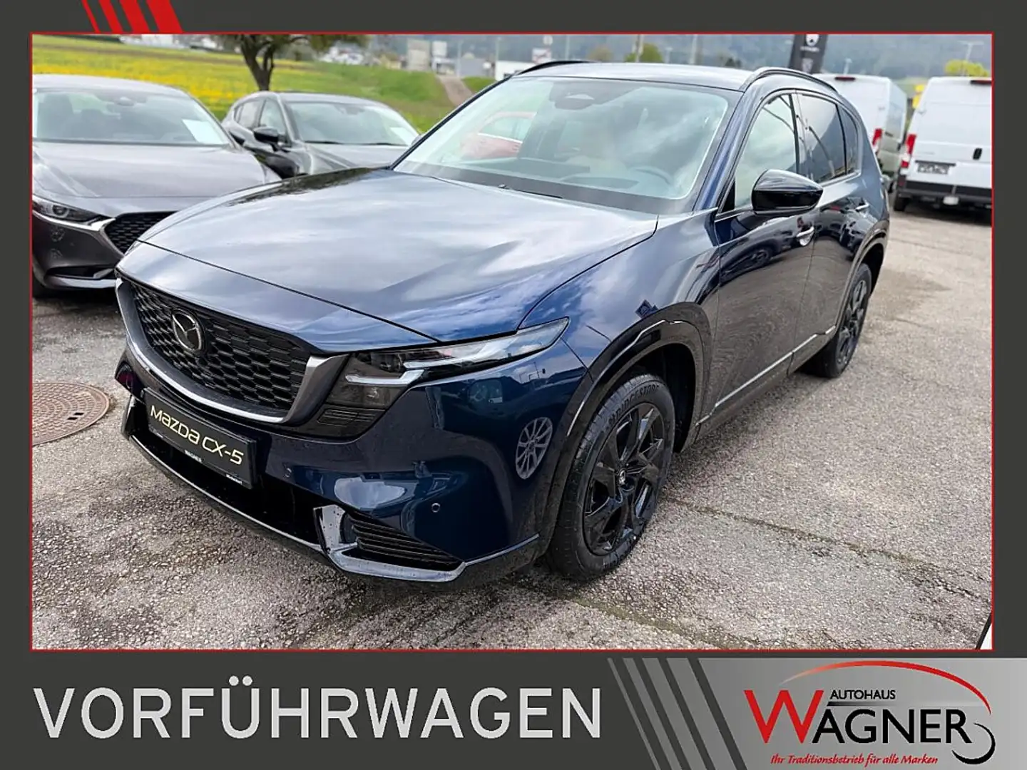 Mazda CX-5 e-Skyactiv G141 MHEV AWD Homura Aut. Blau - 1