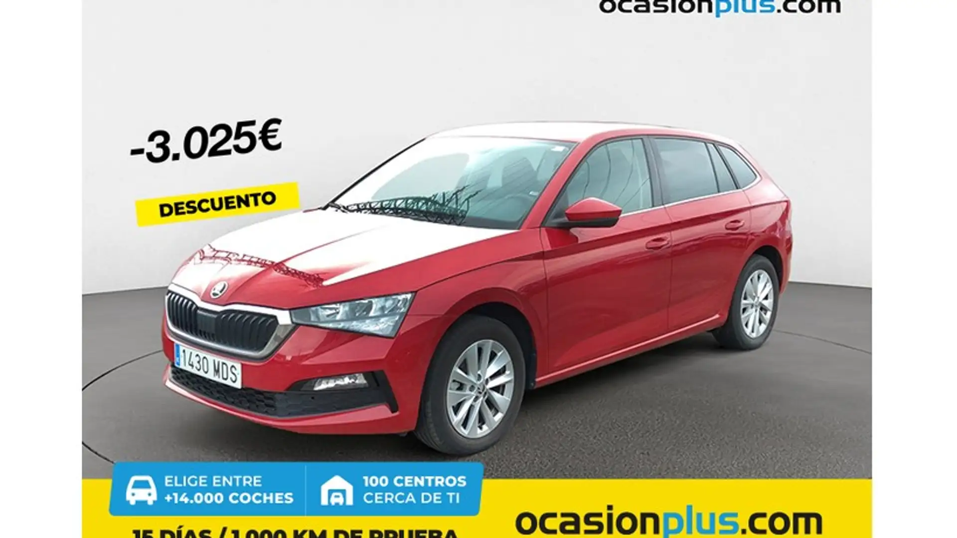 Skoda Scala 1.0 TSI Ambition 81kW Rojo - 1