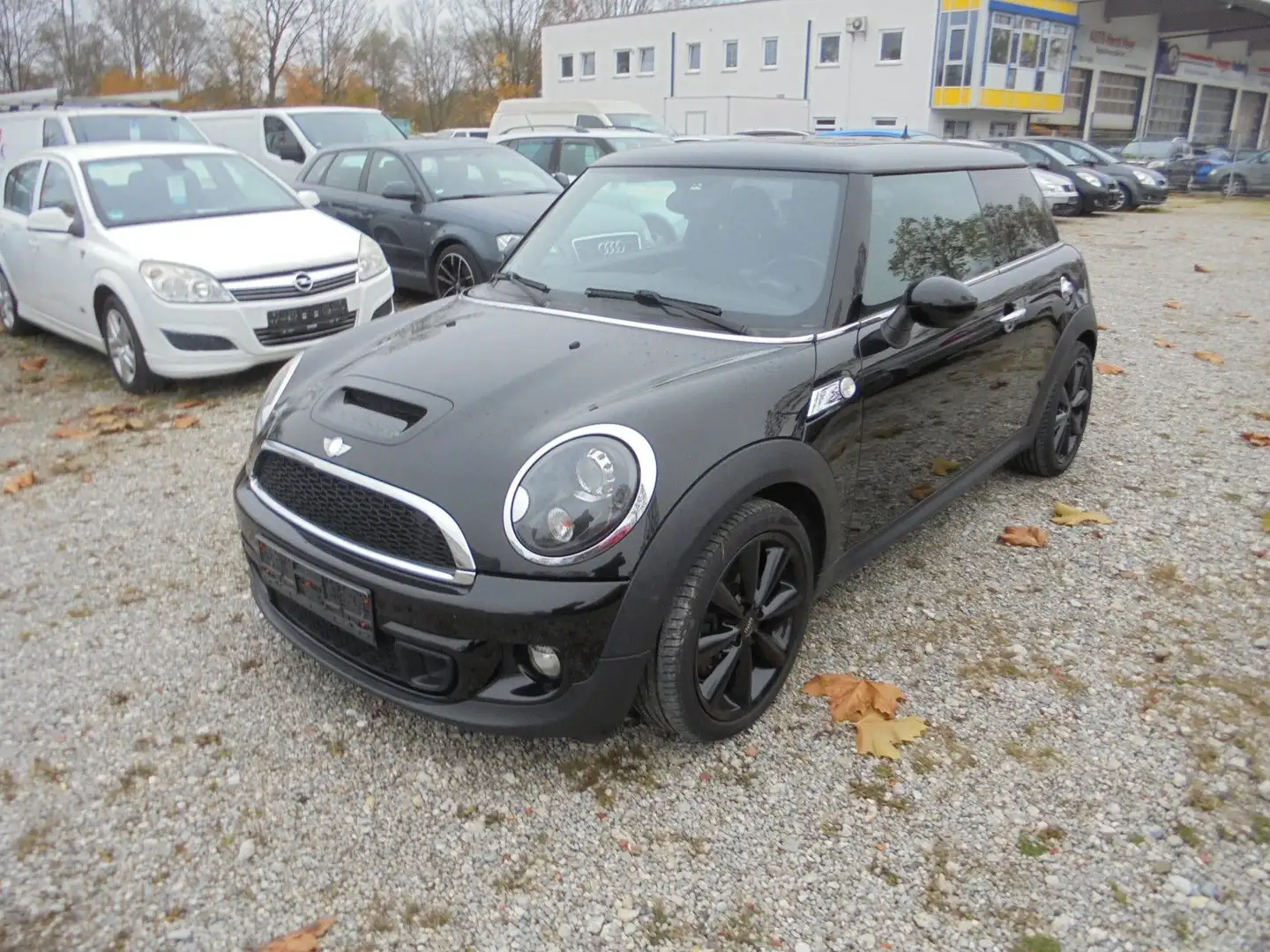 MINI Cooper S 1.6 ~ Teilleder ~ Xenon ~ Panorama ~ Schwarz - 1