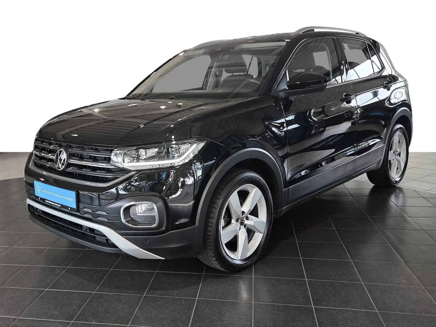 Volkswagen T-Cross 1.0 TSI Style DSG LM17 Sitzhzg ACC Schwarz - 2