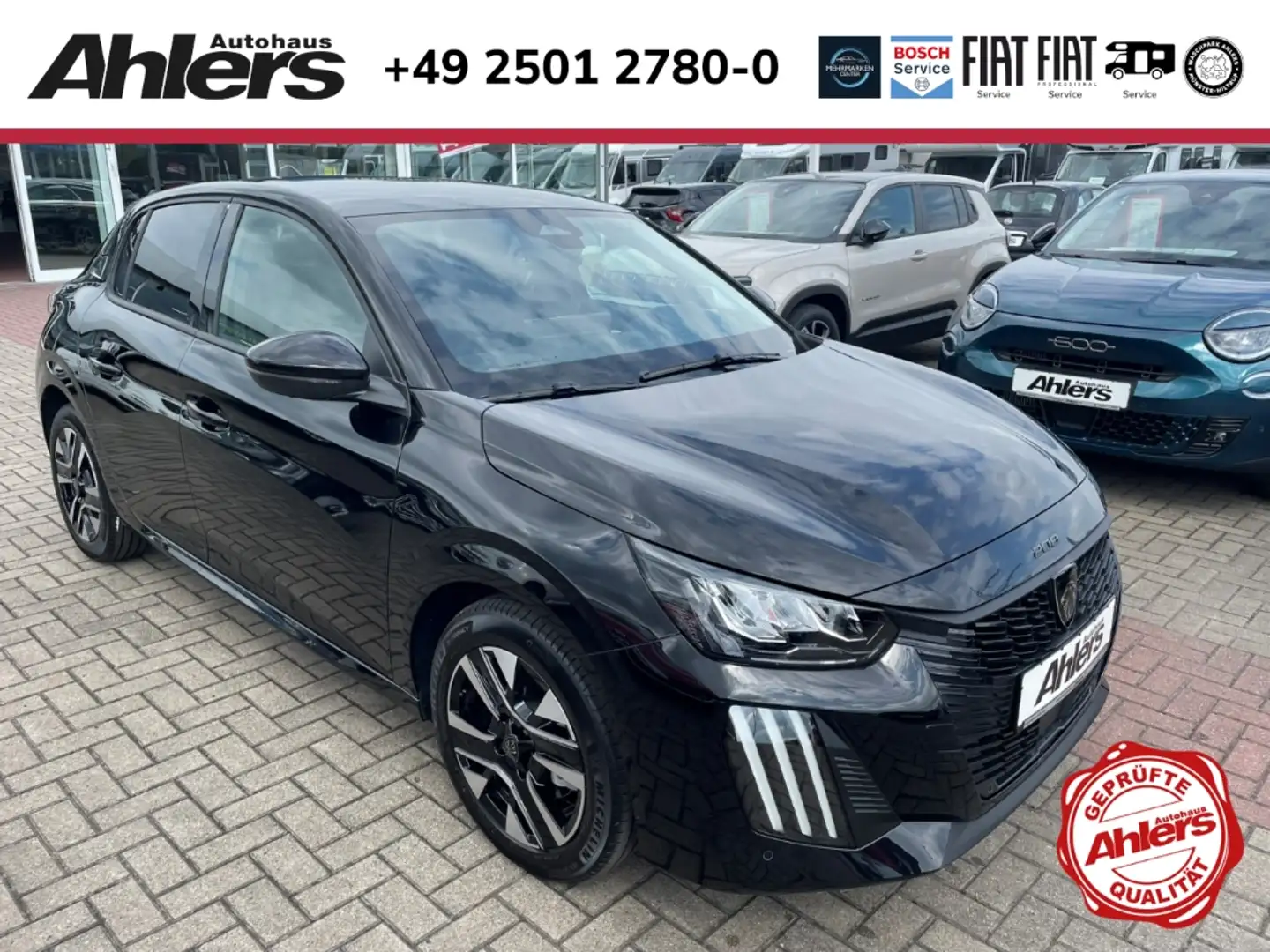 Peugeot 208 Allure+CARPLAY+PDCVO/HI+TEMPOMAT+KLIMAAUTO+ Zwart - 1