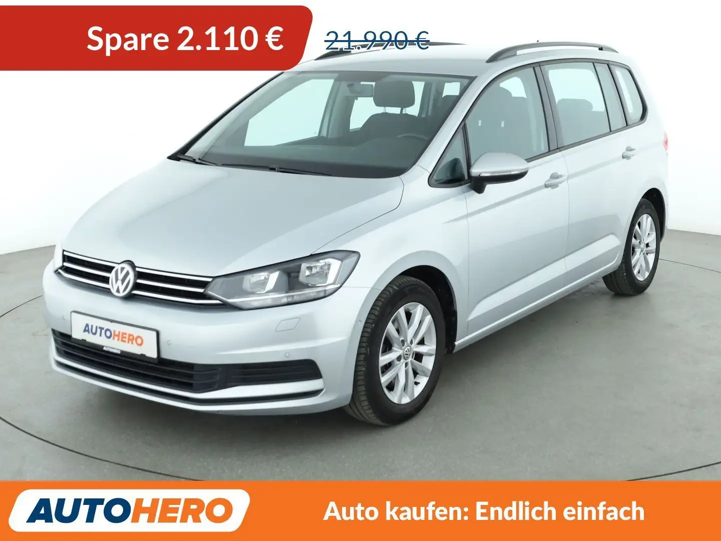 Volkswagen Touran 1.4 TSI Comfortline BlueMotion Tech Aut.*NAVI*CAM* Grau - 1