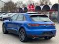 Porsche Macan *PANO-SUSPENSION-AHK-STANDHZG-360-ALU21* Bleu - thumbnail 3
