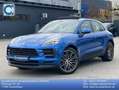 Porsche Macan *PANO-SUSPENSION-AHK-STANDHZG-360-ALU21* Bleu - thumbnail 1