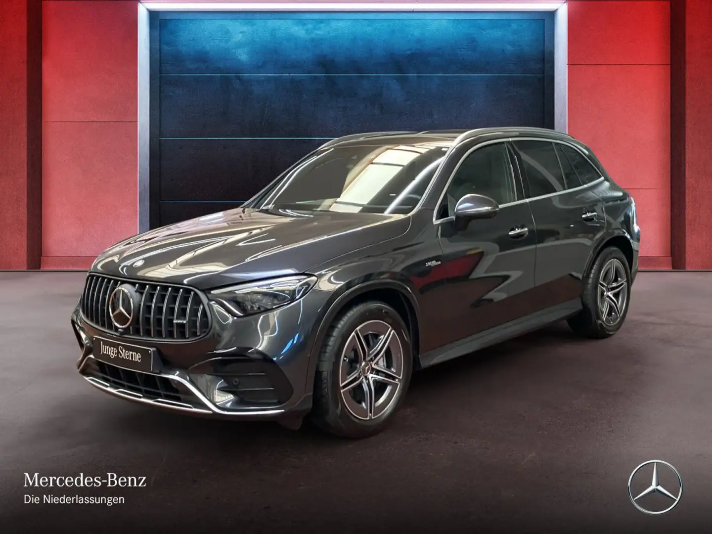 Mercedes-Benz GLC 43 AMG GLC 43 4M PANO+360+AHK+STHZG+KEYLESS+9G Szürke - 2