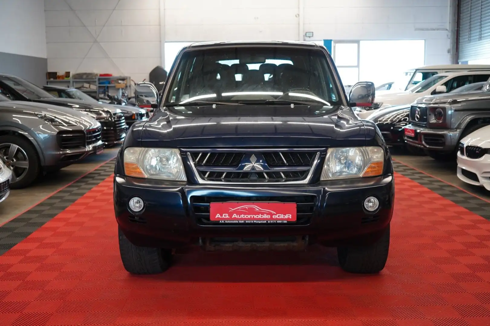 Mitsubishi Pajero 3,2 DI-D 2.Hand*7Sitz*Klimaaut*Temp*AHK* Azul - 2