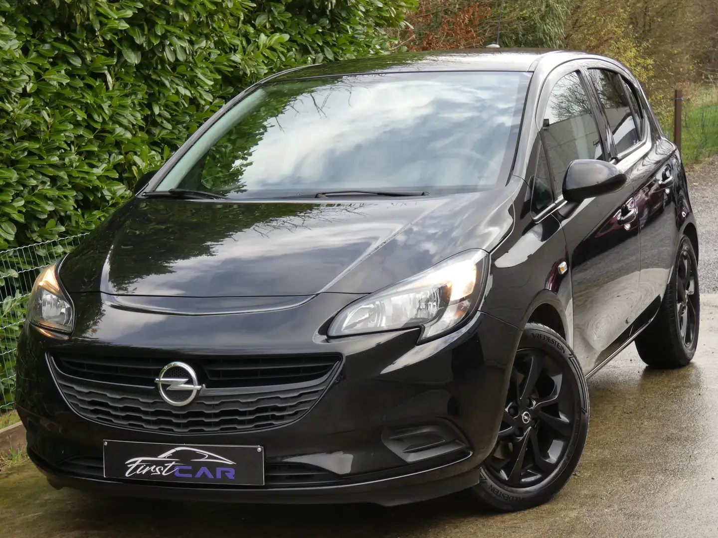 Opel Corsa 1.0 Turbo - Euro 6b - 1 main - Garantie 12 mois Noir - 1