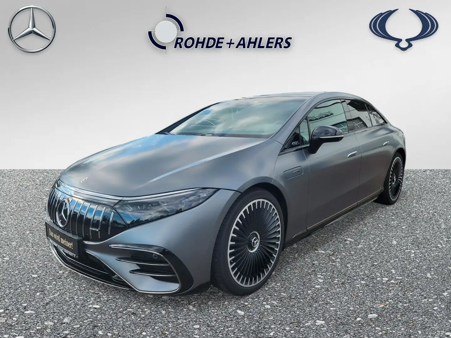 Mercedes-Benz EQS +AMG 53+4M+HEAD UP+LEDER NAPPA+AIRMATIC Gris - 1