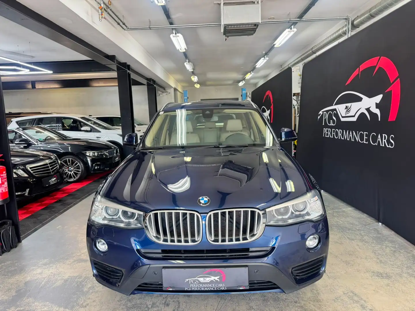 BMW X3 xDrive35d Aut. Blau - 2