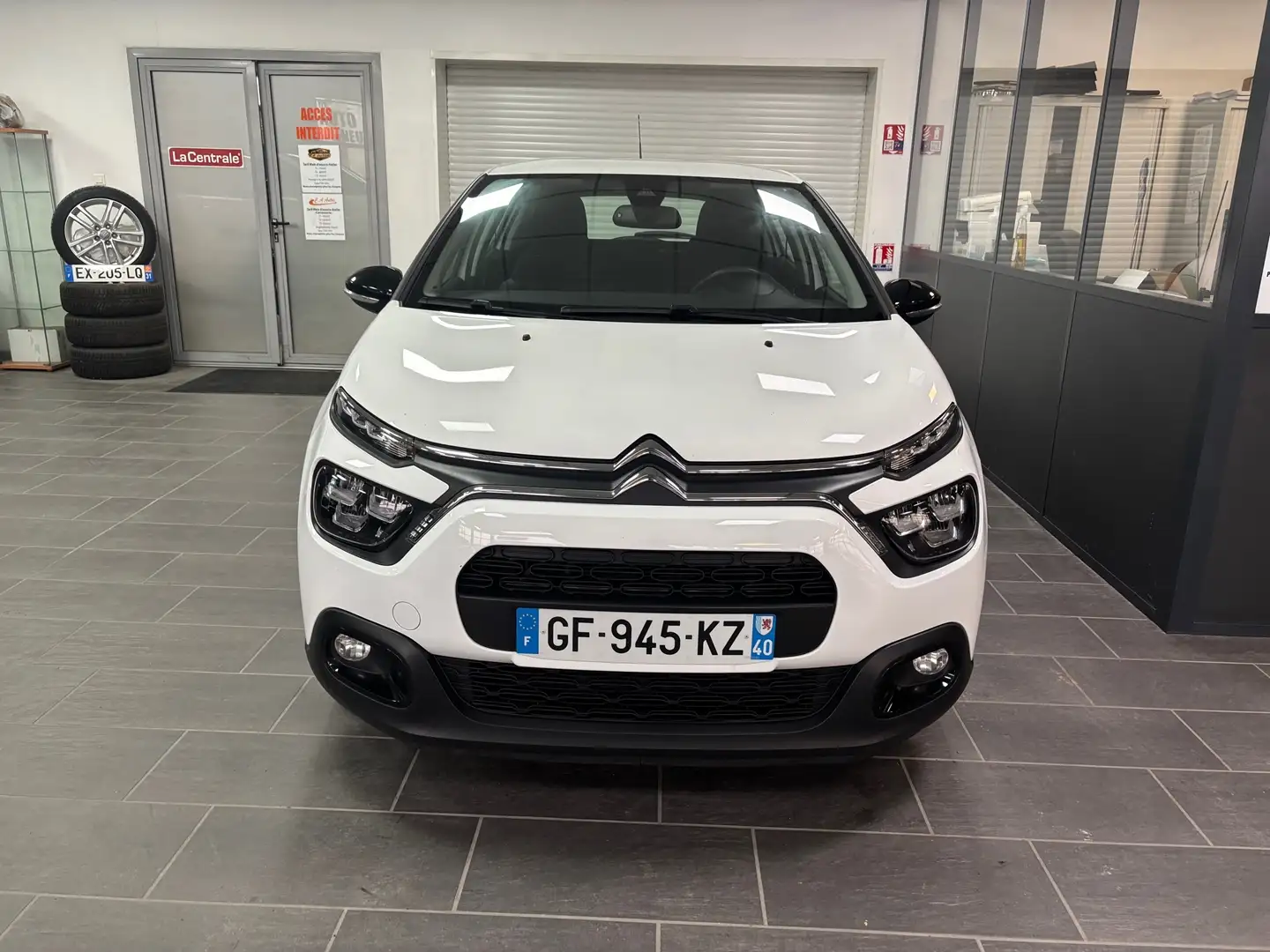 Citroen C3 1.5 BLUEHDI 100CH S\u0026S FEEL BUSINESS E6.D Blanc - 2