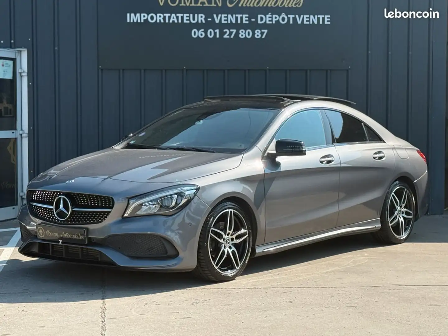 Mercedes-Benz CLA 200 Classe Mercedes 200 AMG Line BVA, 156 CHX toit ouv Gris - 1