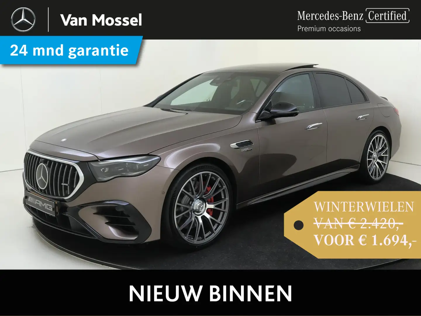 Mercedes-Benz E 53 AMG 4MATIC+ / Premium Plus/ Panoramadak/ Perf. Stoelen Bruin - 1