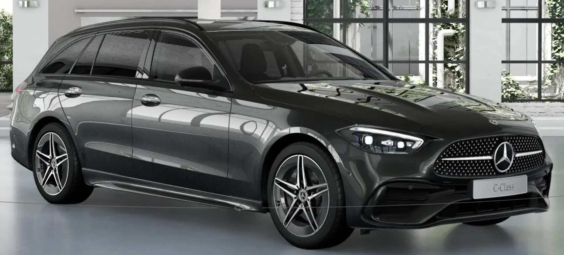 Mercedes-Benz C 200 T-Modell AMG-Line LAGERND KURZFRISTIG LIEFERBAR... Grigio - 1
