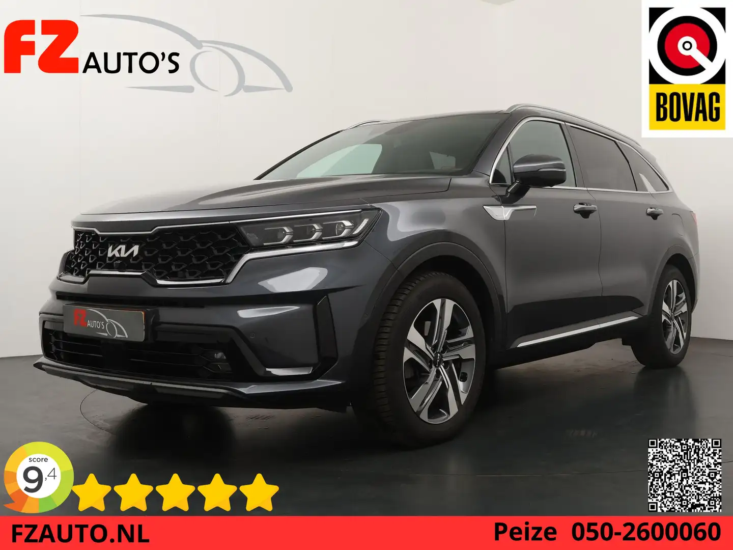 Kia Sorento 1.6 T-GDI Plug-in Hybrid 4WD ExecutiveLine 5-zits Grijs - 1