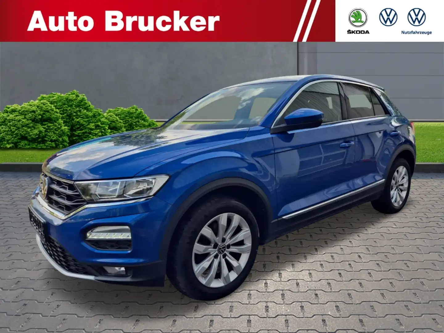 Volkswagen T-Roc Sport 2.0 TDI 7-G-DSG Sitzheizung, PDC, DAB, ALS, Blau - 1