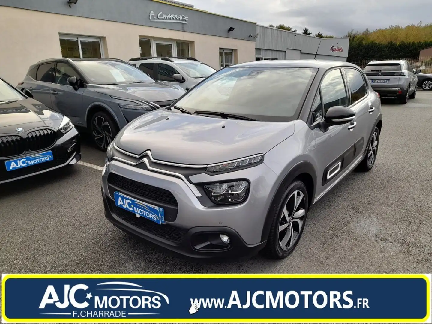 Citroen C3 1.2 PURETECH 110CH S&S SHINE 124G Gris - 1