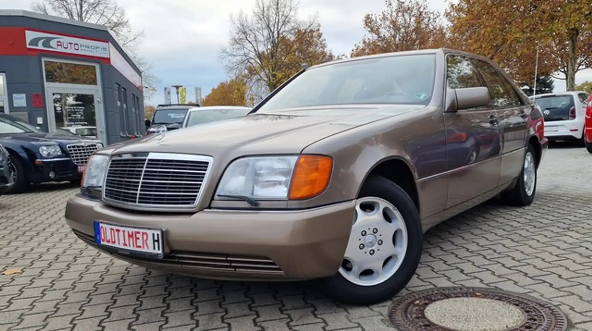Mercedes-Benz 300 SE 320 3,2 W140 super Zustand Oldtimerfähig Bronze - 1