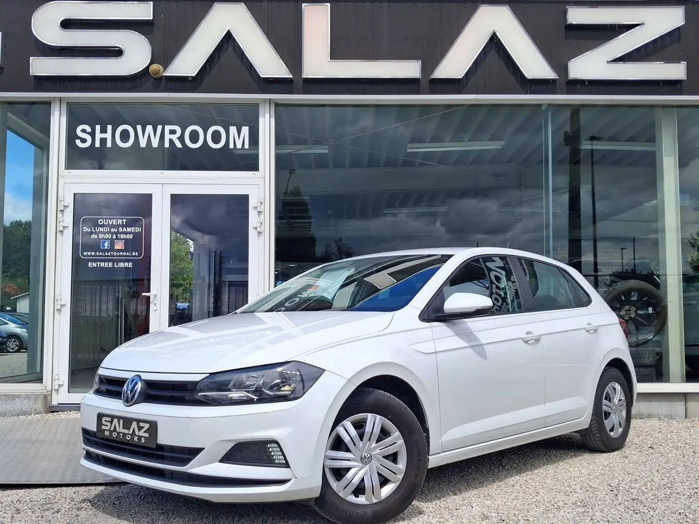 Volkswagen Polo Polo 1.0i Comfortline/USB/TRES BEL ETAT/GARANTIE Blanc - 1