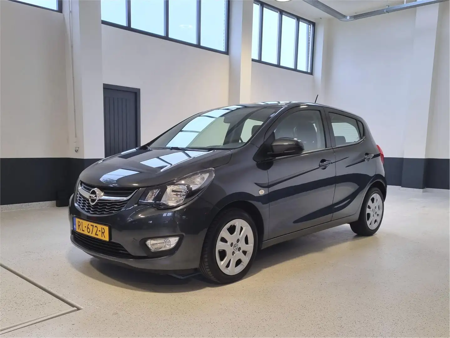 Opel Karl 1.0 ecoFLEX Edition | NL | 1e Eig. | Airco | Cruis Grijs - 2