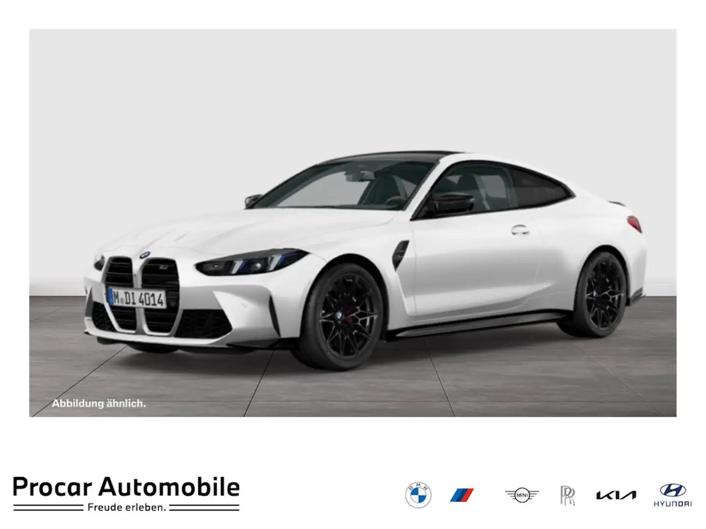 BMW M4 Competition xDrive V-MAX 360° FROZEN Brilliant Whi Blanc - 1