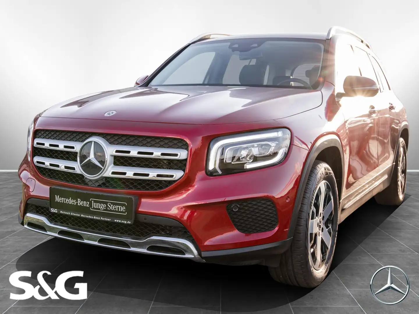 Mercedes-Benz GLB 200 Progressive MBUX+RüKam+LED+18Zoll Rosso - 1