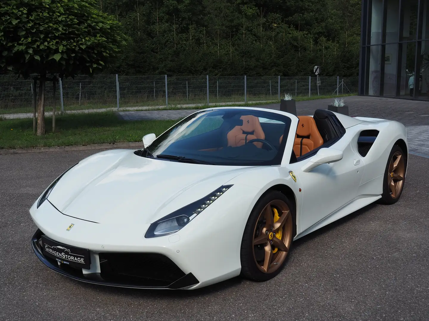 Ferrari 488 488 Spider * Carbon-Racing Seats * Nur 14.000 km * Weiß - 1