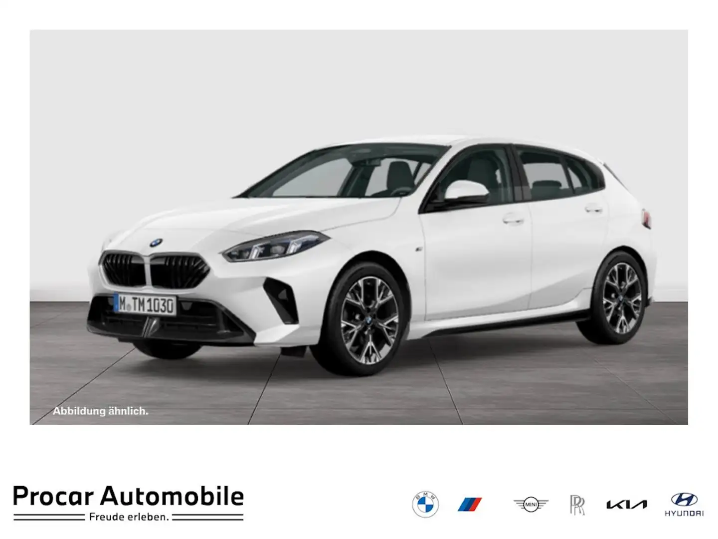 BMW 118 d M SPORT+ADAPT.LED+DA+PA+18" Weiß - 1