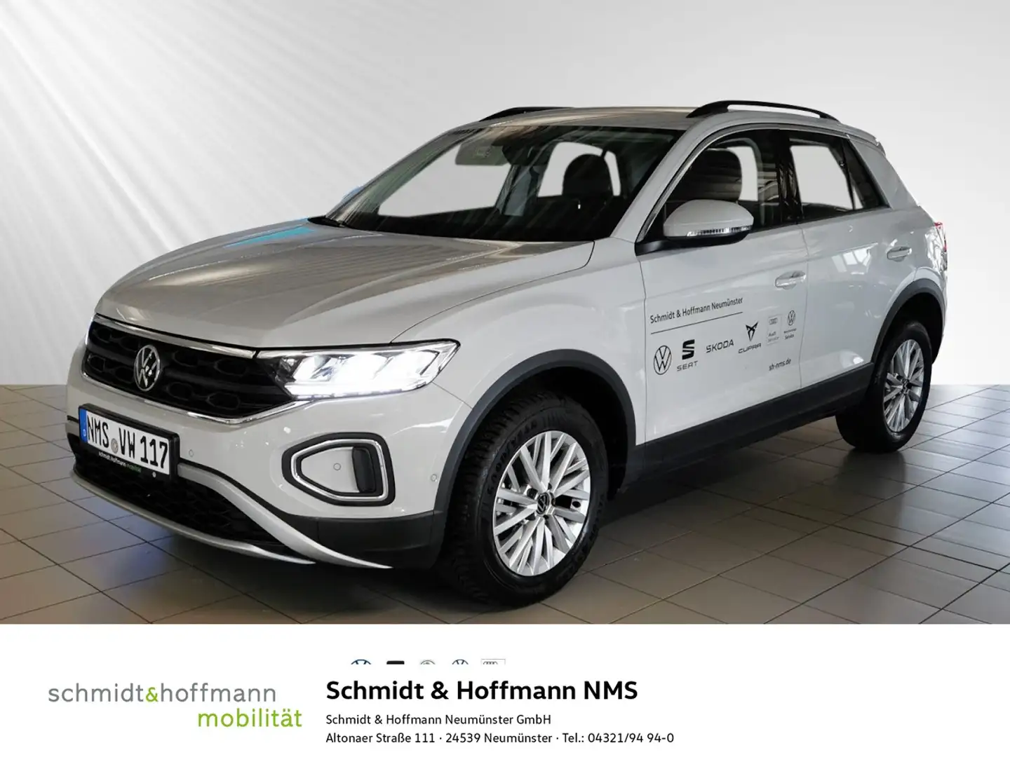 Volkswagen T-Roc 1.0 TSI 6-Gang Life App-Connect PDC Klima Klima Grau - 1