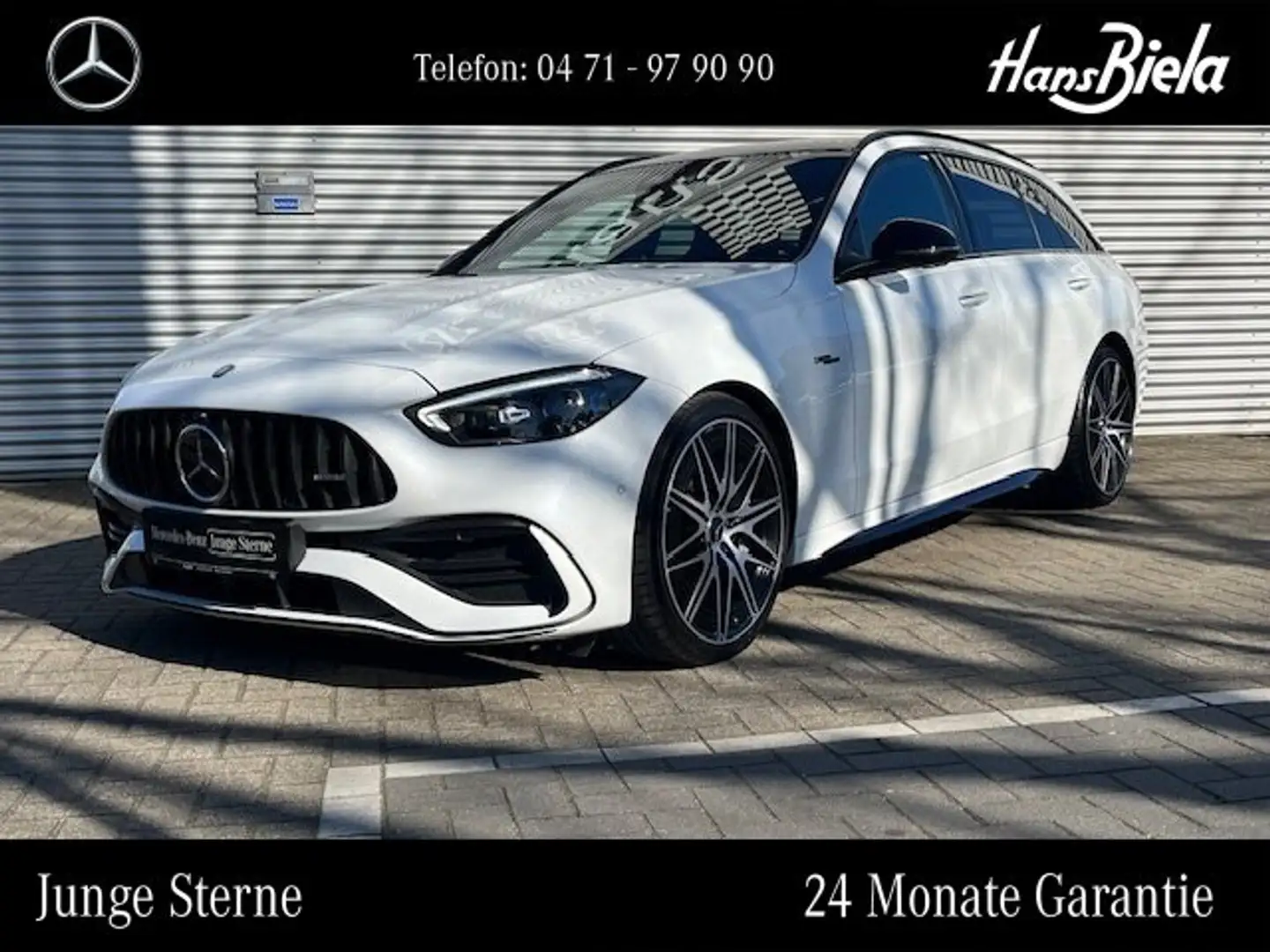 Mercedes-Benz C 43 AMG AMG C 43 4M T Prem+/Drivers/20"/Pan/Per.Si/AHK PSD Beyaz - 1