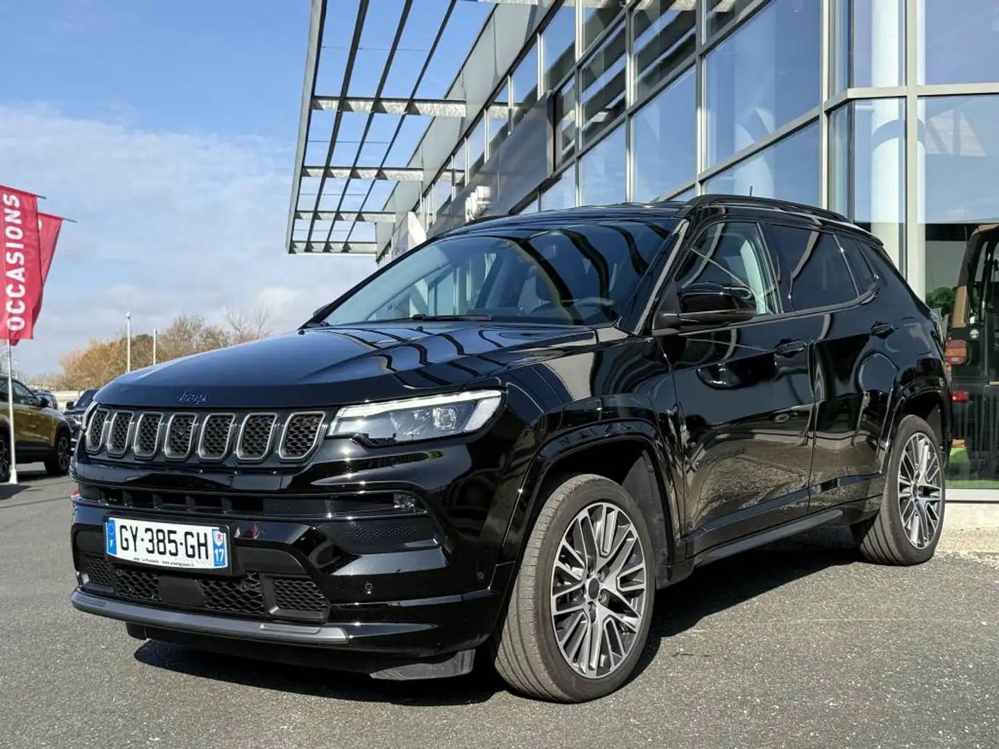 Jeep Compass COMPASS 1.3 PHEV T4 240 CH 4XE SUMMIT 180 Noir - 1