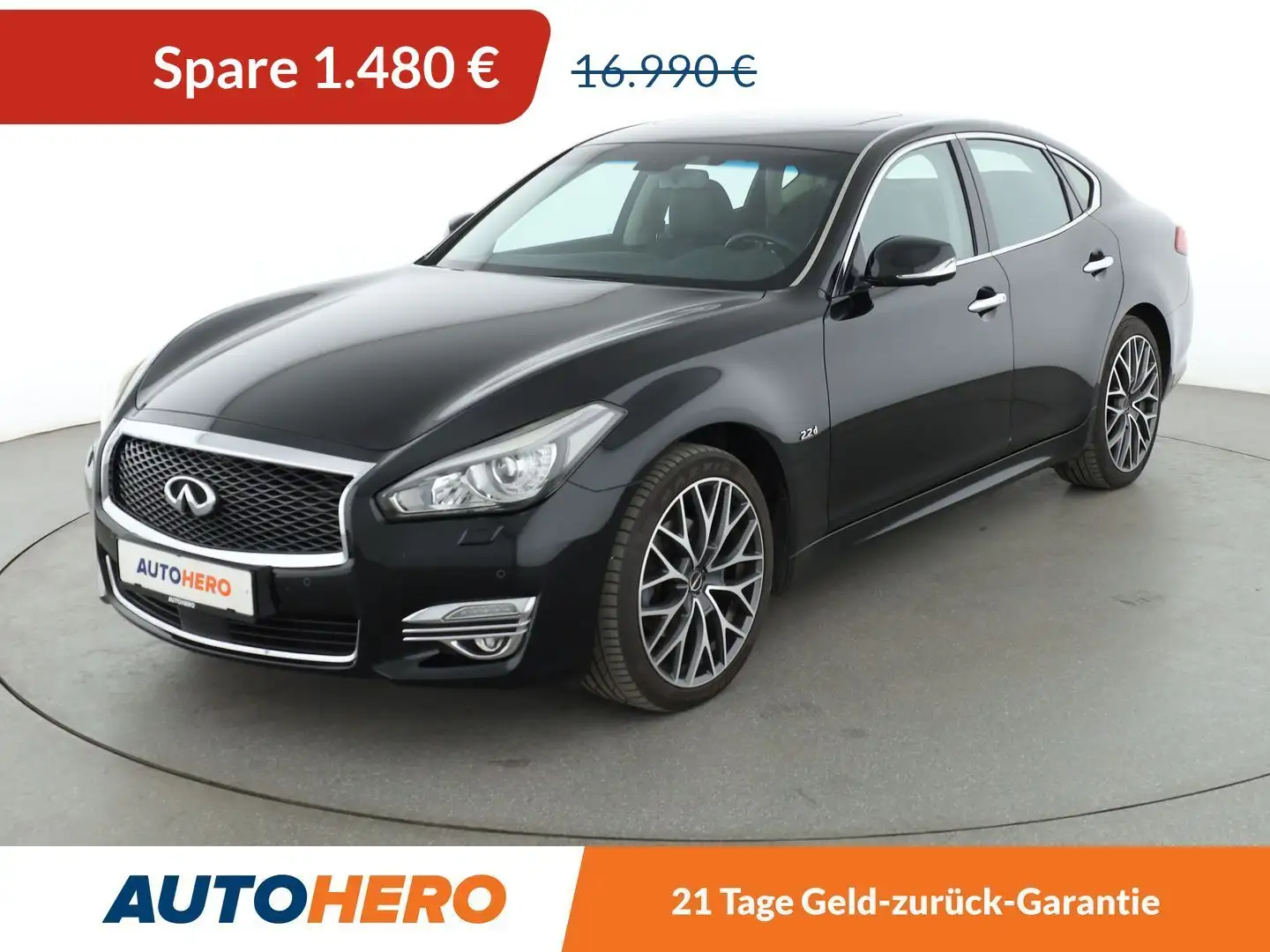 Infiniti Q70 2.2 Diesel Aut.*NAVI*LED*ACC*CAM*PDC*SHZ*BOSE* Noir - 1