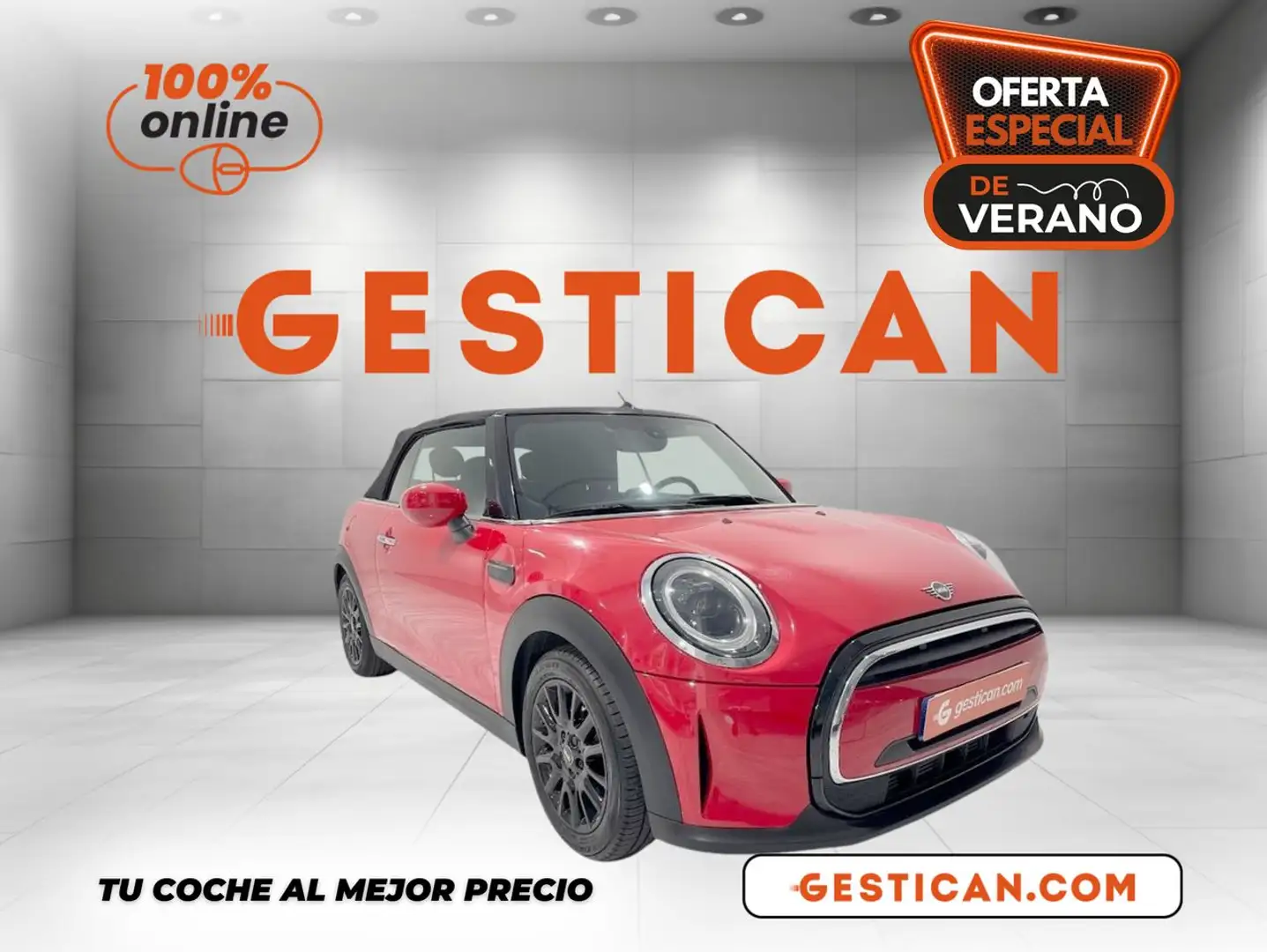 MINI Cooper Cabrio Rojo - 1