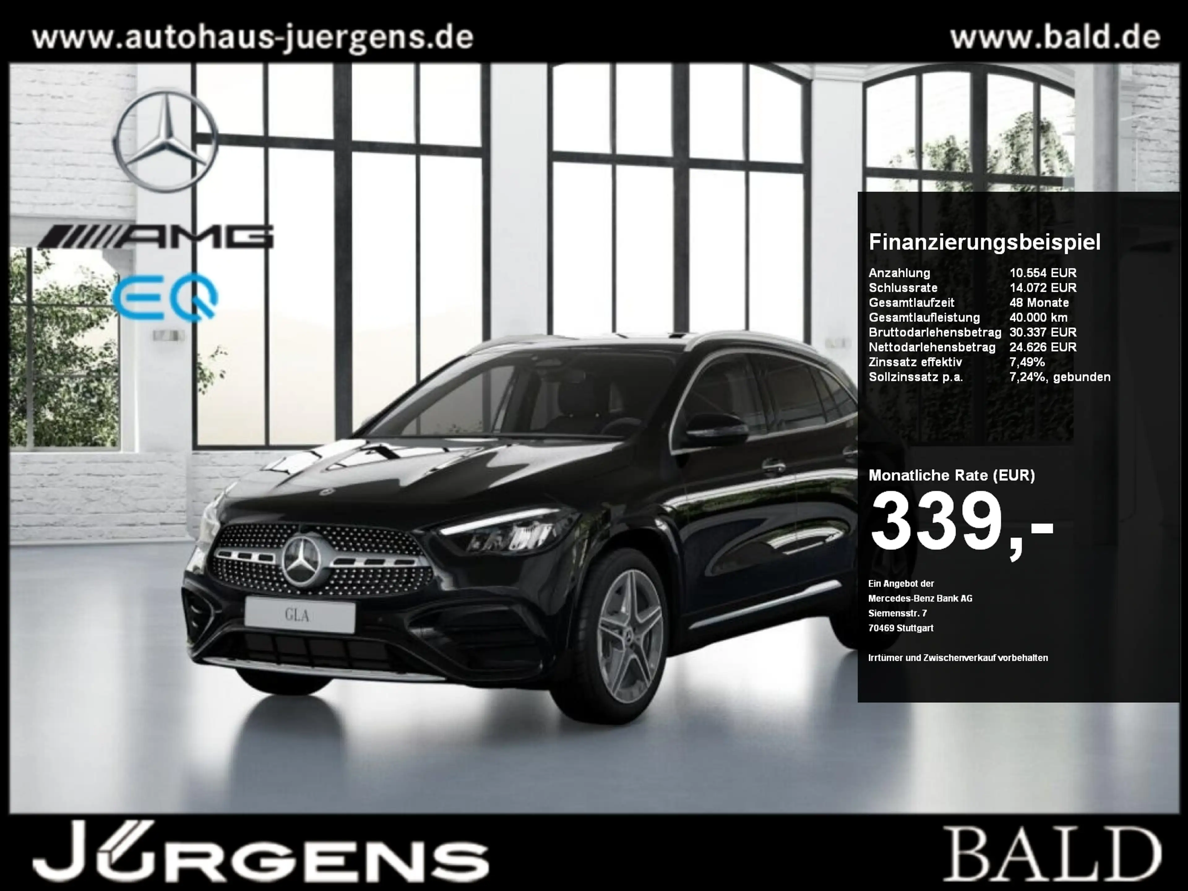 Mercedes-Benz GLA 200 AMG-Sport/Totw/LED/Cam/Ambiente/Keyl/Shz