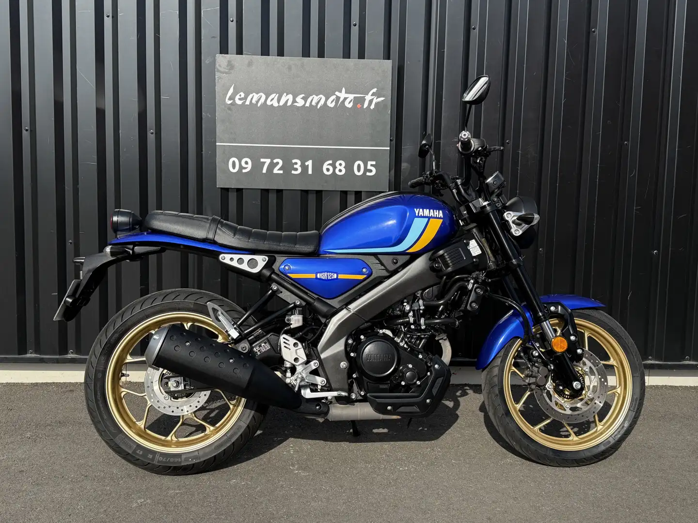 Yamaha XSR 125 Albastru - 1